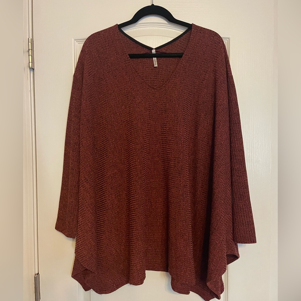 Rust colored tunic by Mittoshop. Size ML